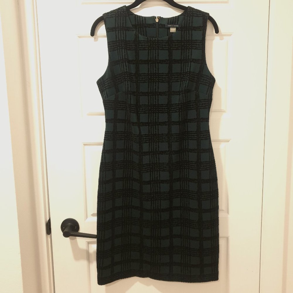 Tommy Hilfiger plaid velvet jumper